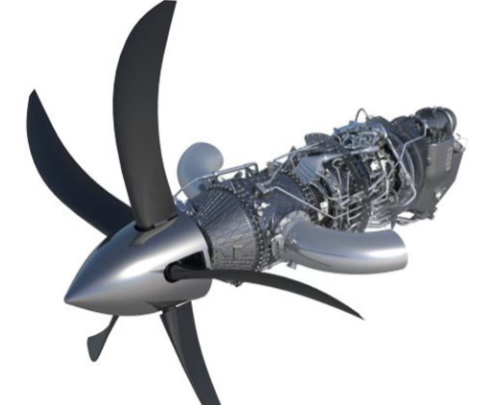 Turboprop engine component